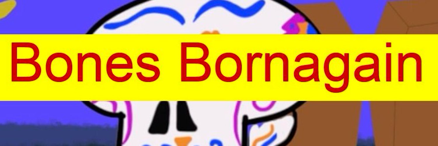 Bones Bornagain // PNGTuber banner