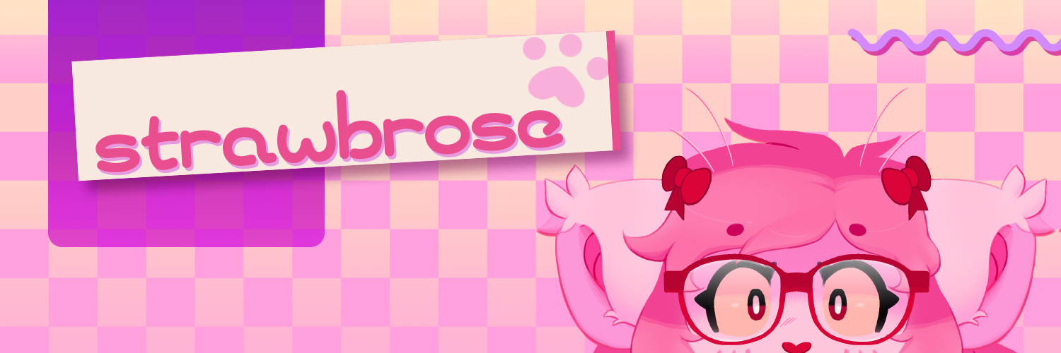 strawberry 🍓🐱 ENVtuber banner
