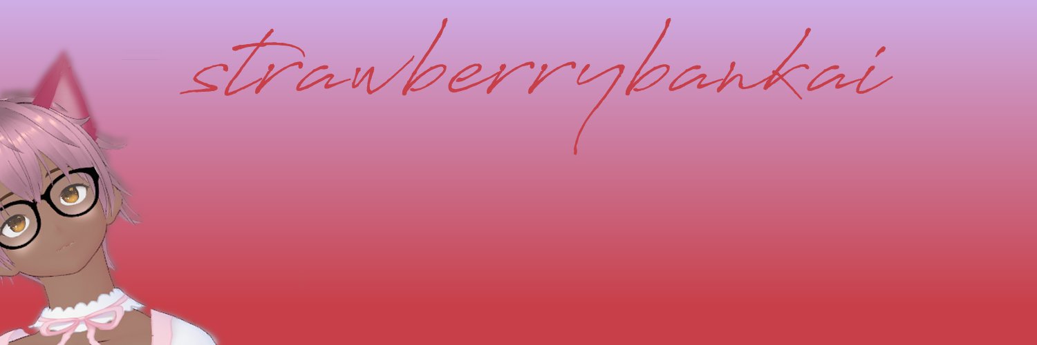 Strawb 🐺👿 || (lost) ENVtuber banner