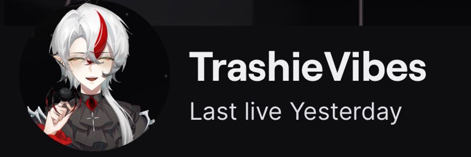 Trashie 🕷️🩸 Spider ENVtuber banner