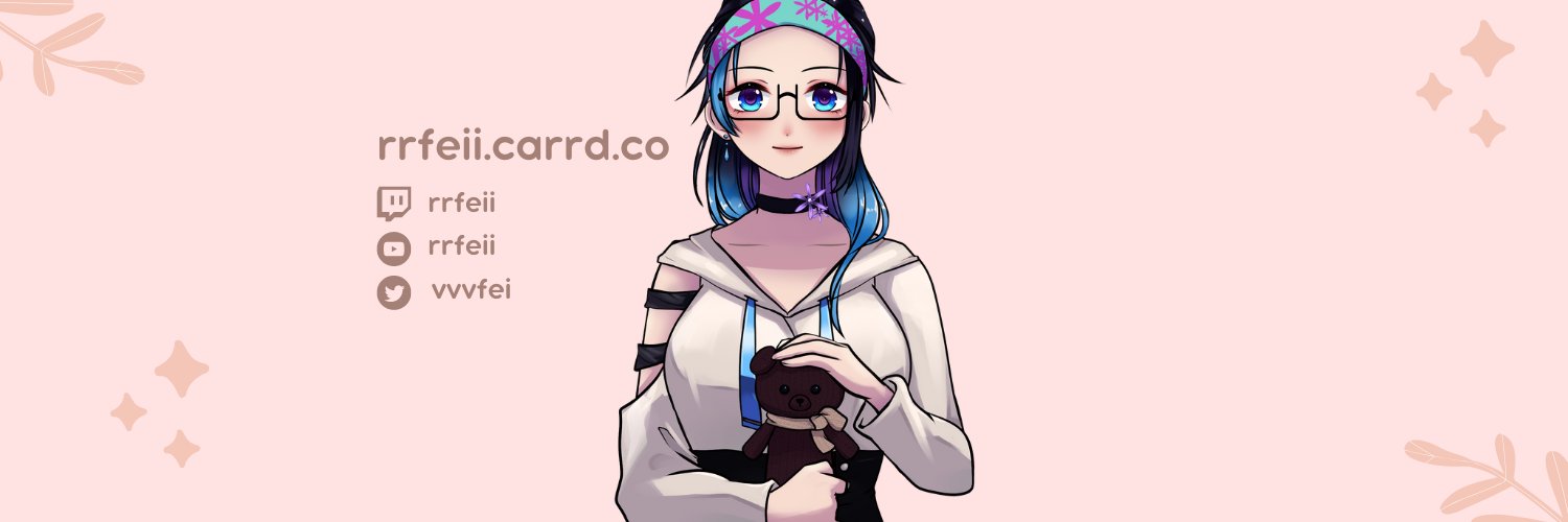 fei 🤡 pngtuber | art close!✨ | banner