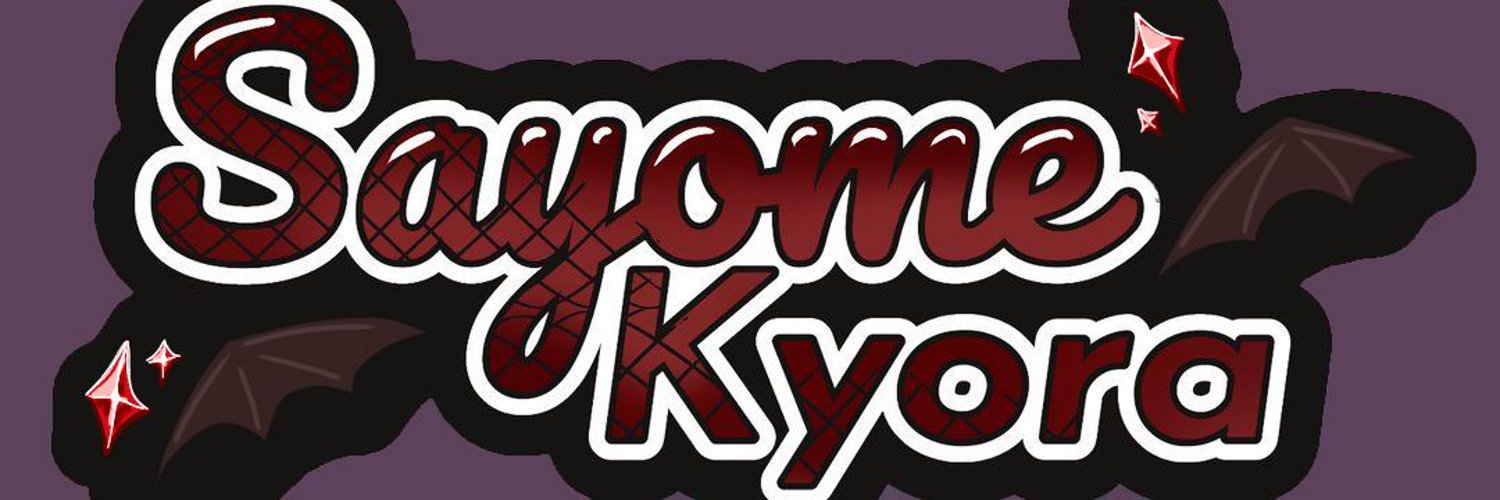 Sayomé Kyora {VTuberEN}🖤🦇🍷 banner