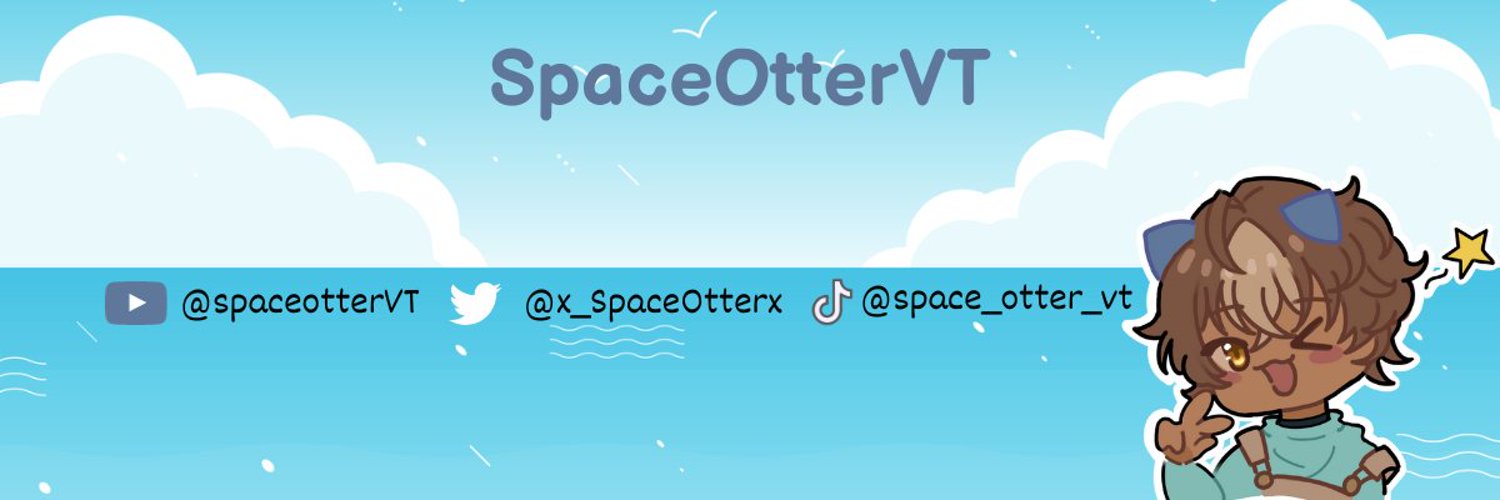 SpaceOtter 🦦🌊 | EN Pngtuber banner