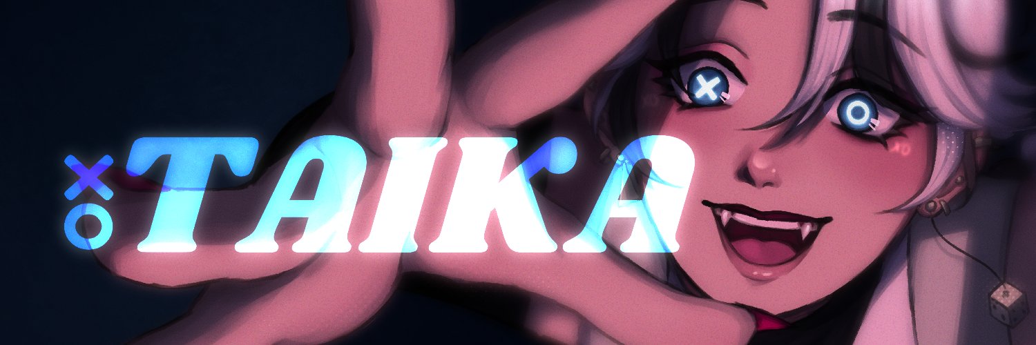TAIKA ❌⭕🎲 Predebut PNGtuber banner