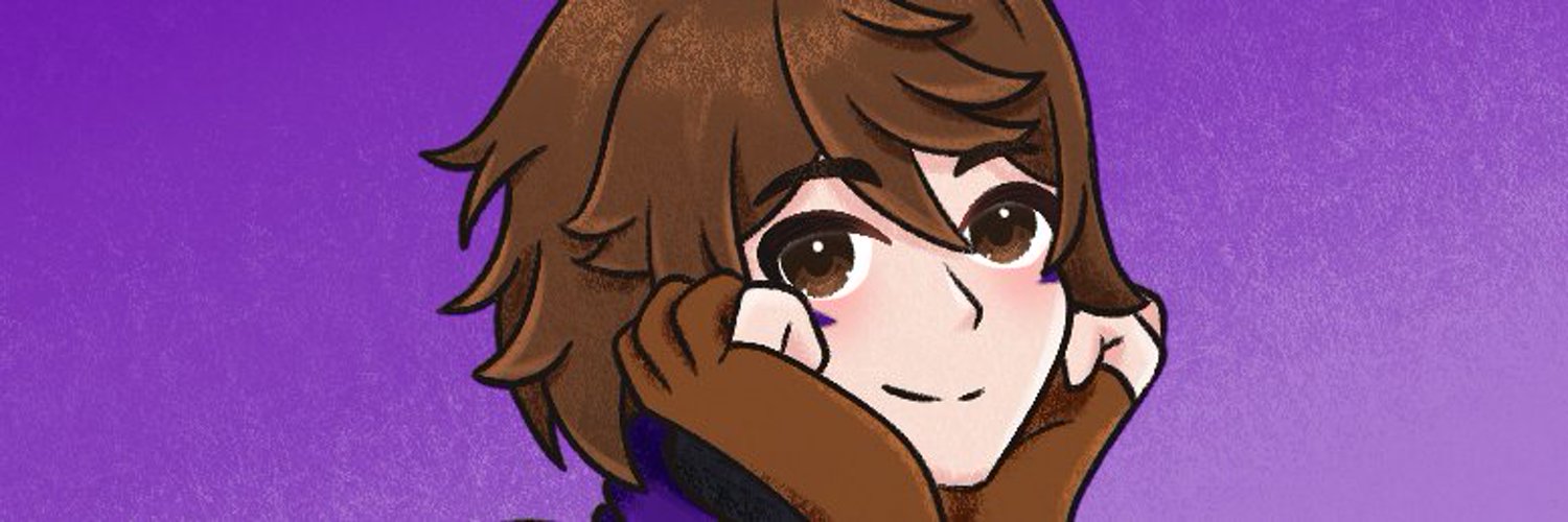Zwarheart 💜🏹 VTuber banner