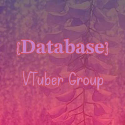 {Database} VTubers