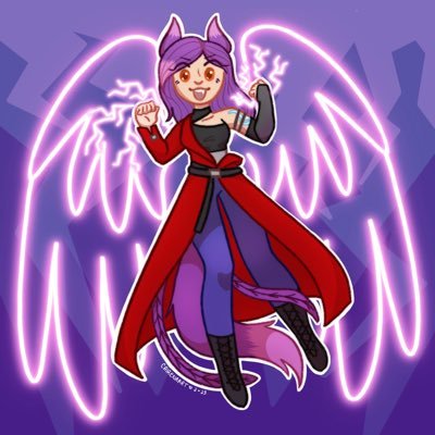 Rogue | PNGtuber 💜🐺🔥