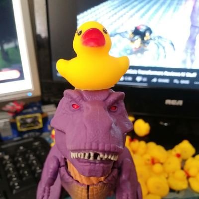 Teletran with a tiny duck | #Vtuber reveal soon?
