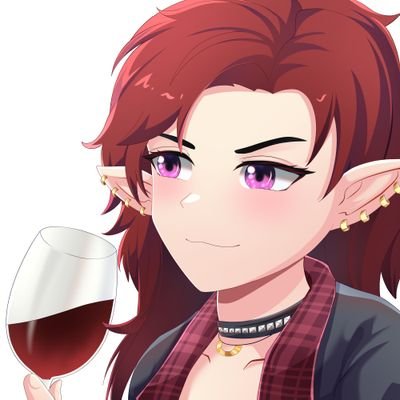 xCrimsonStarx 🧝♀️ Elf tavern owner PNGTuber