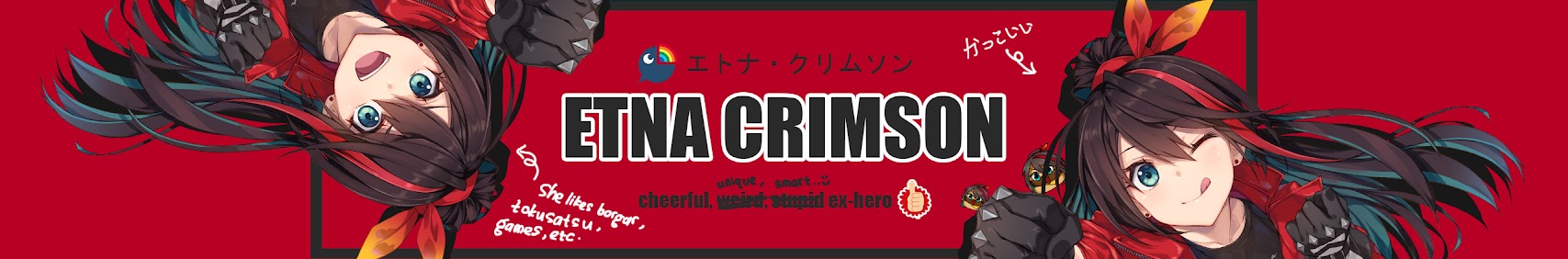 Etna Crimson banner