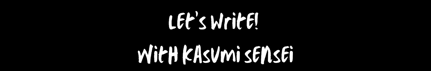 KasumiEnglishSensei banner